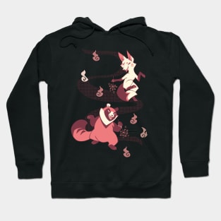 Tanukitsu sparklers in mocha flavor Hoodie